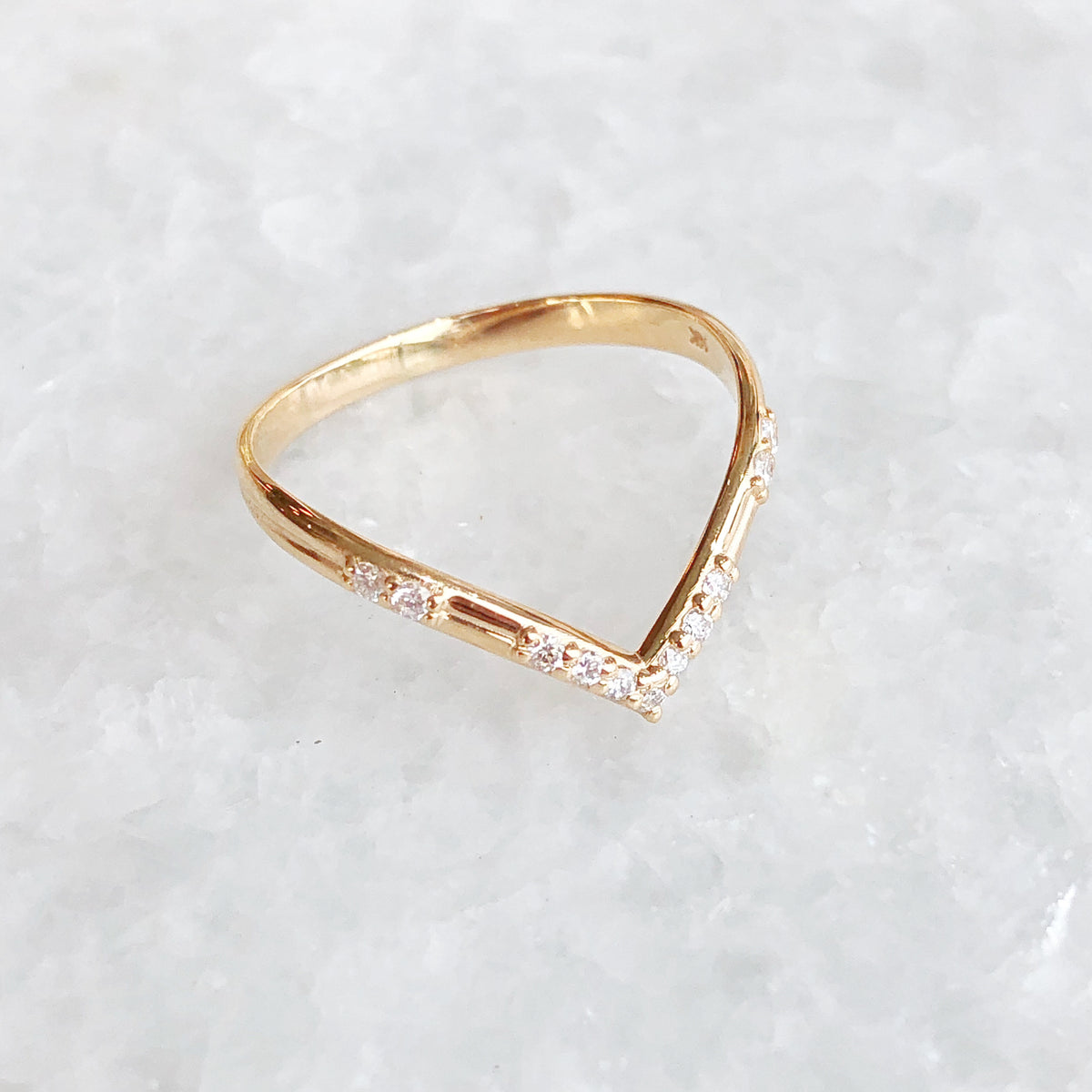 Osla Arch Band in Diamond