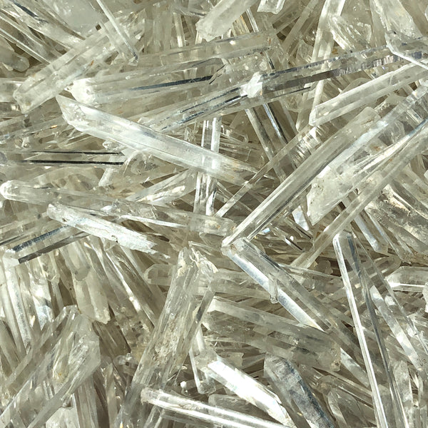 tiny quartz needles - The Golden Carrot