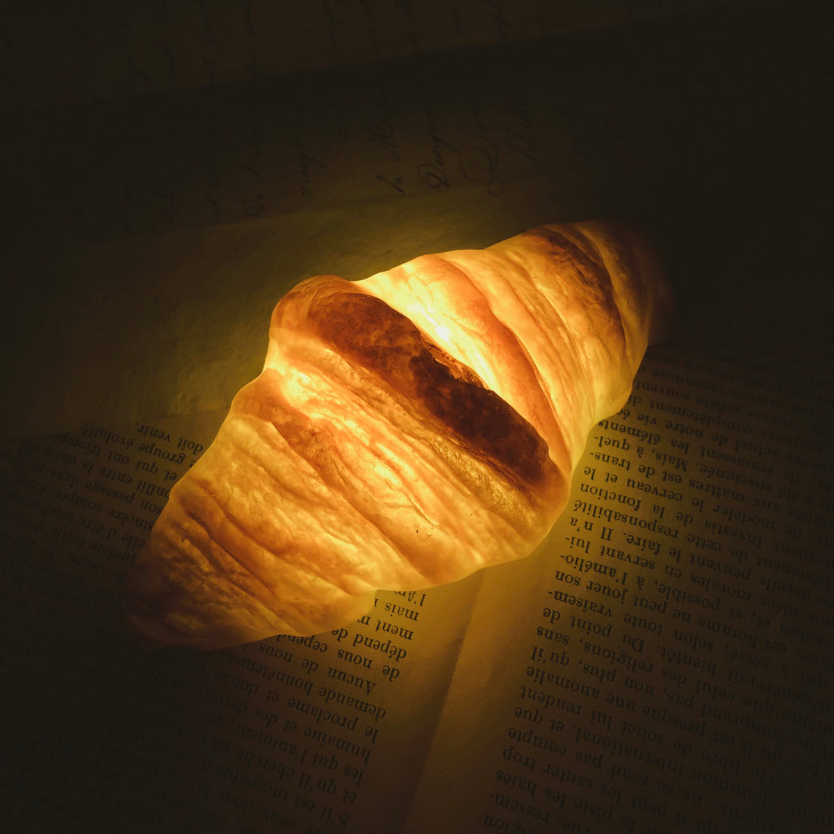 Croissant Bread Lamp